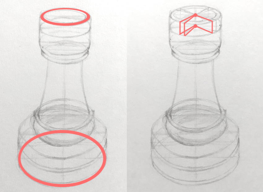 Correct way to draw using ellipses