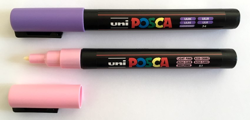 Uni POSCA paint markers