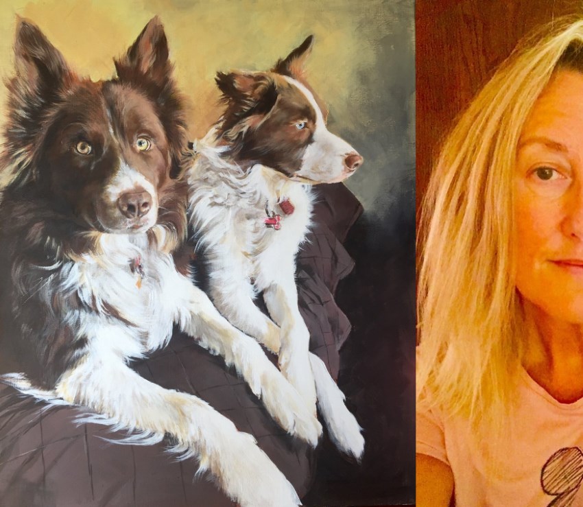Caroline Van Wyke pet portrait painter