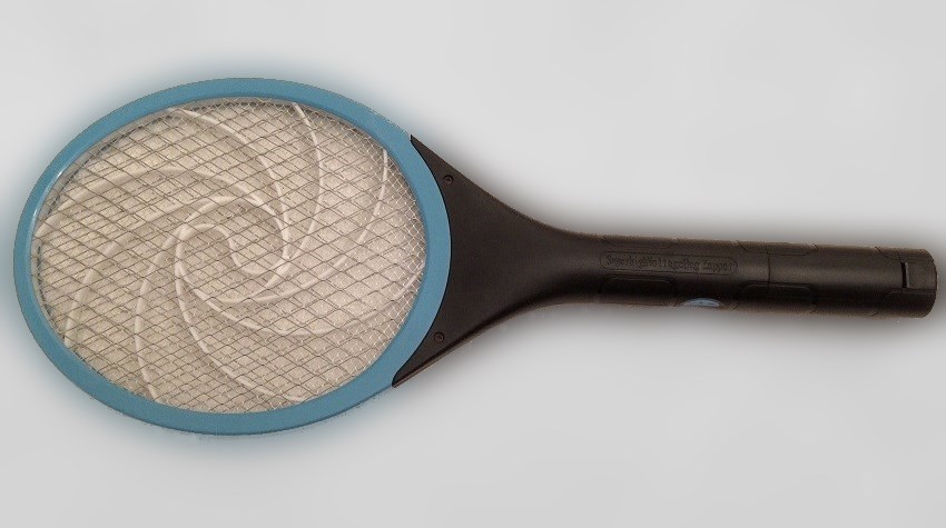 An image of an electric racket or bat, also called electric flyswatter