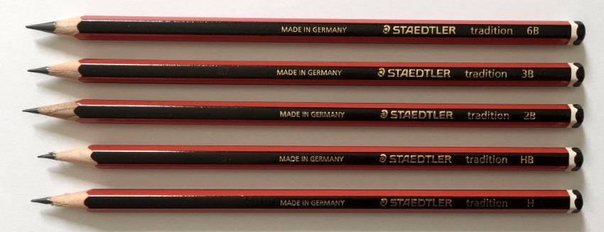 Staedtler tradition drawing pencils