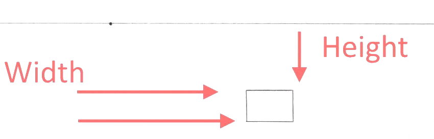 Drawing a square in one-point perspective