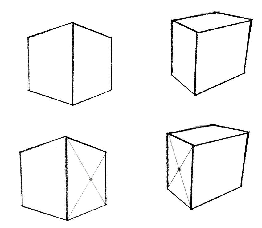 Draw Cubes & Boxes with Easy Step by Step Drawing Instructions