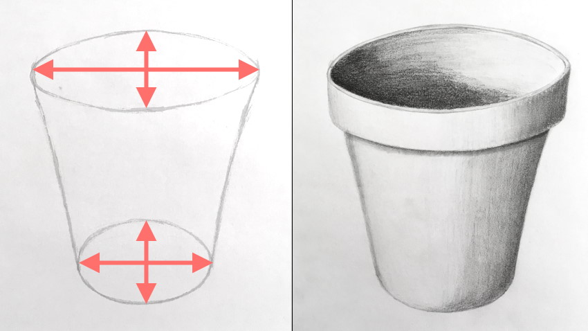 How to Draw & Shade Objects & Things with Sunlight Coming From Side with  the Following Drawing & Shading Lesson