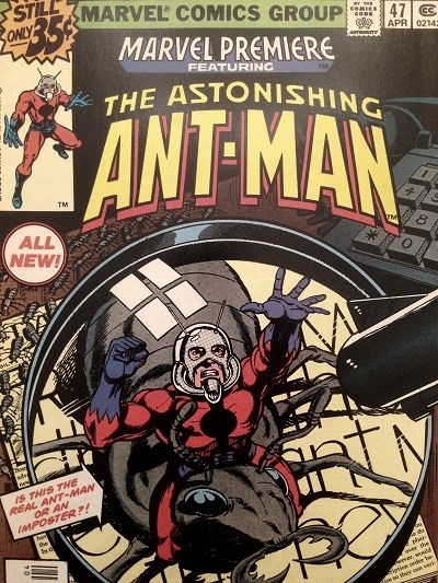 Scott Lang first appearance as Ant-Man