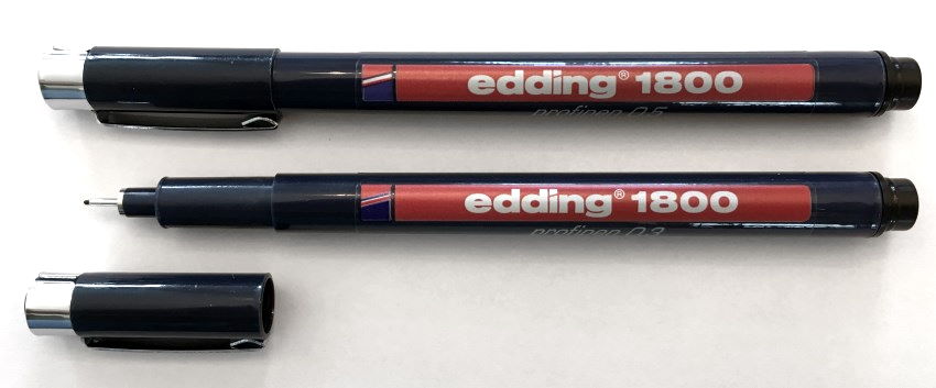 Edding 1800 profipen technical pen