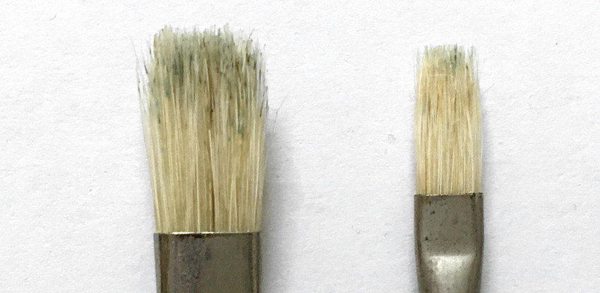 Why I Use Natural Bristle Brushes for Oil Painting - Artist Advice 