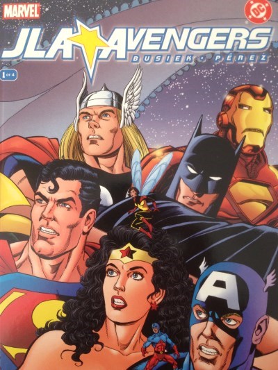 Justice league & Avengers comic book
