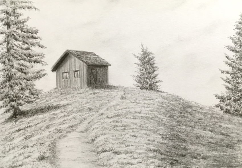 Easy Pencil Drawings for Beginners  StepbyStep Scenery Sketch Tutorial