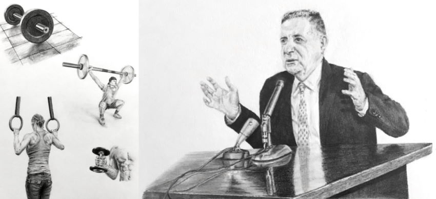 Realistic drawings with graphite pencils