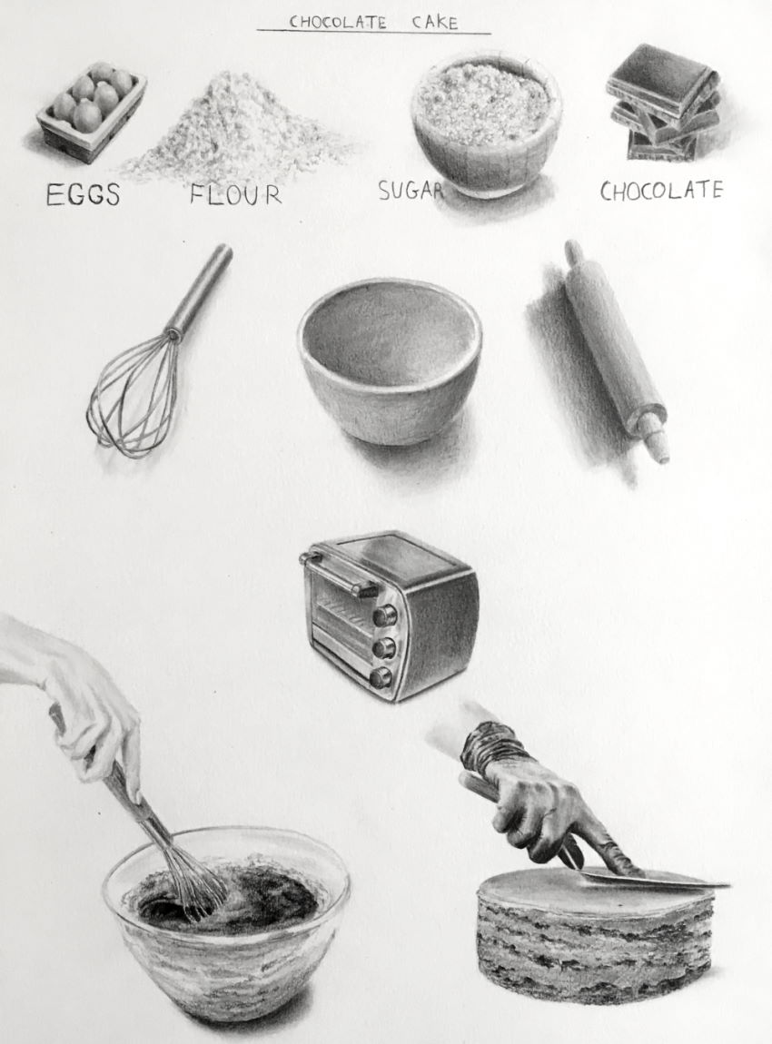 Beginners Guide to Still Life Composition Drawing - Ran Art Blog