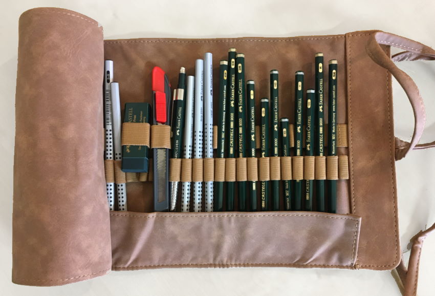 Pencil roll case by Faber-Castell