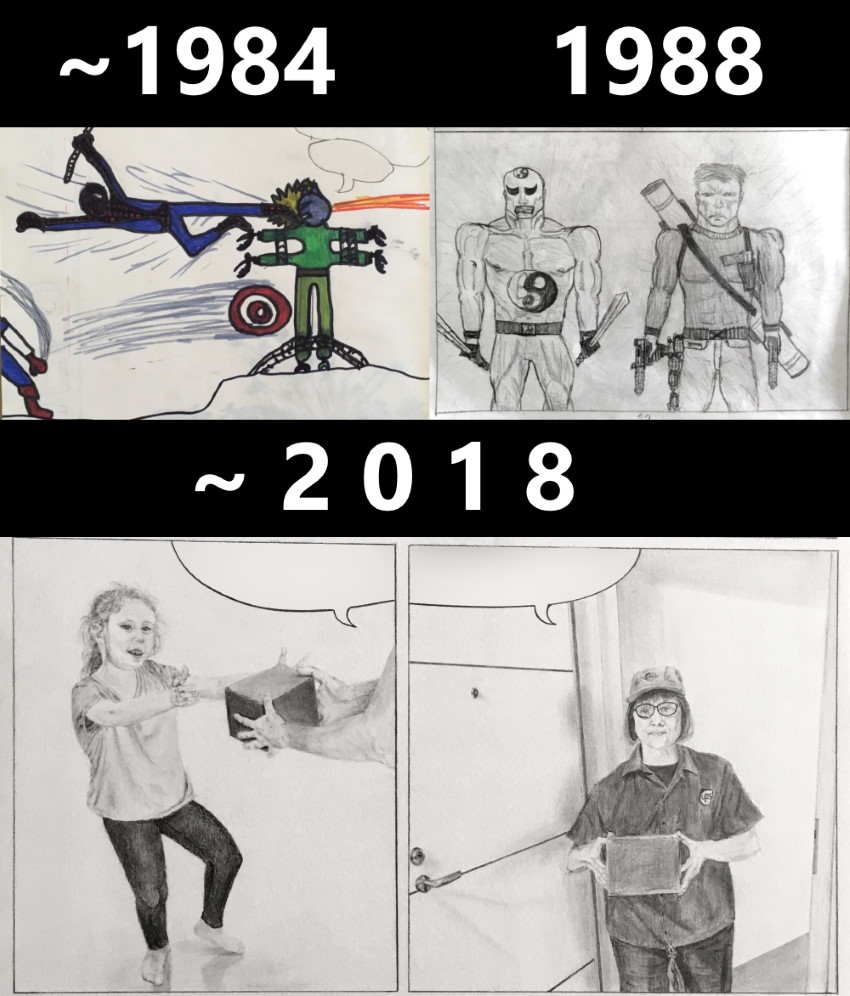 https://ranartblog.com/imagespencil/my-comics-drawing-evolution.jpg