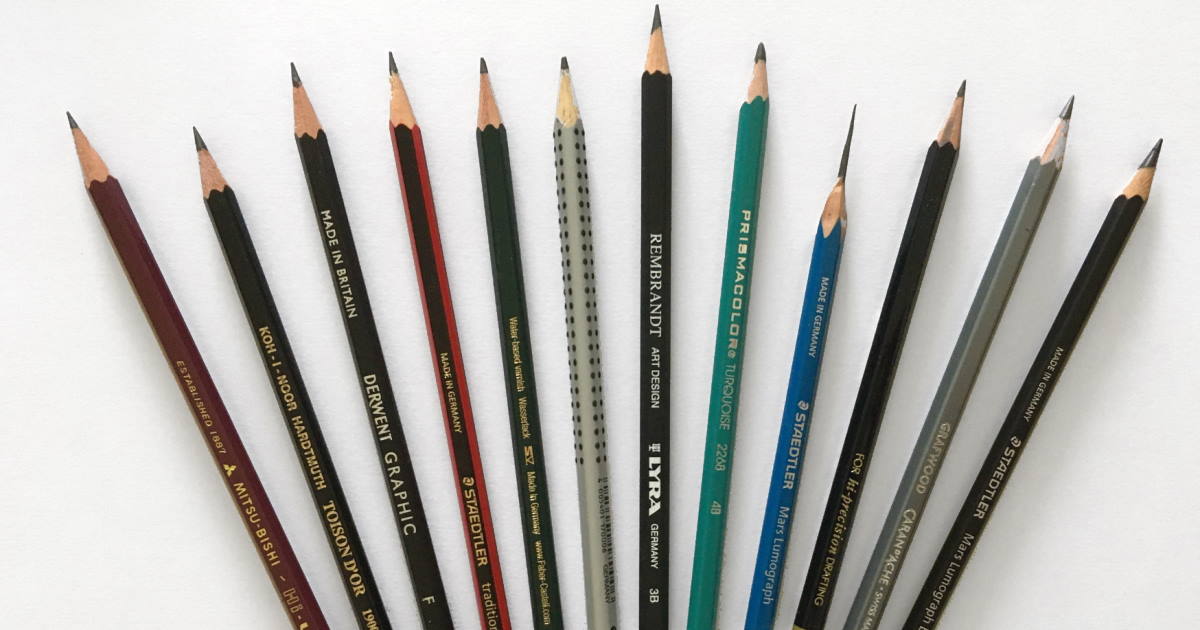 Choosing the Right Graphite Sketching & Drawing Pencil